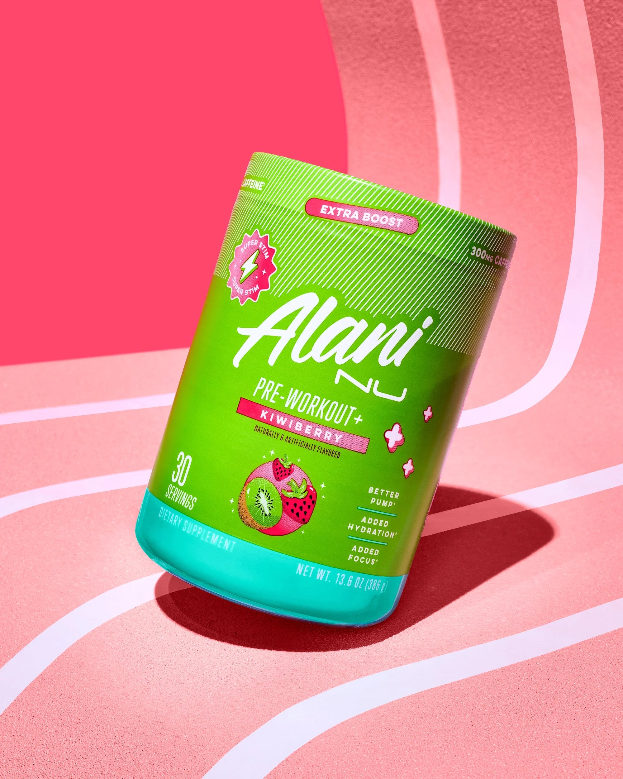 Alani Nu Featured Pre-Workout+ - Kiwiberry - Image 5