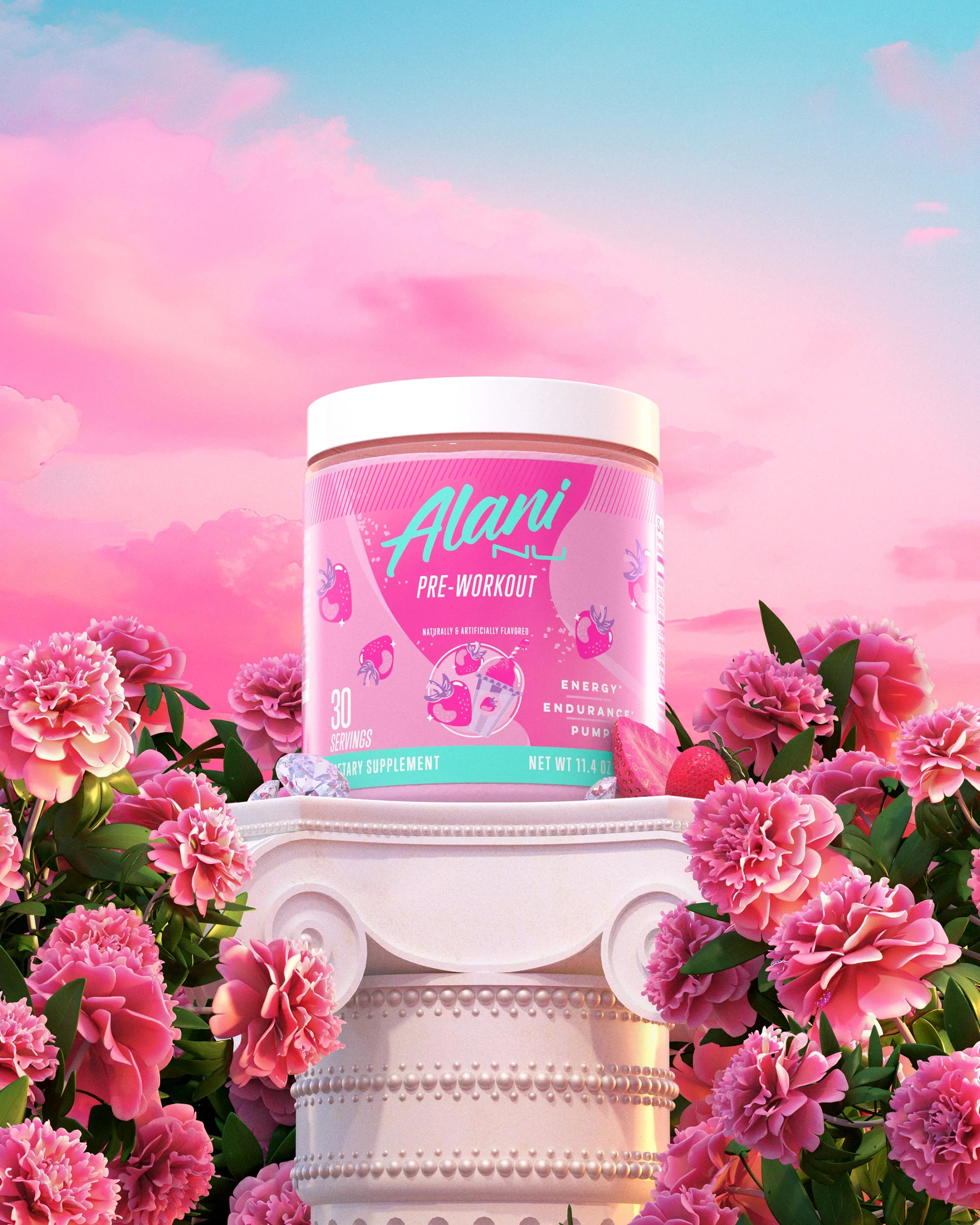 Alani Nu Featured Pre-Workout - Pink Slush - Image 3