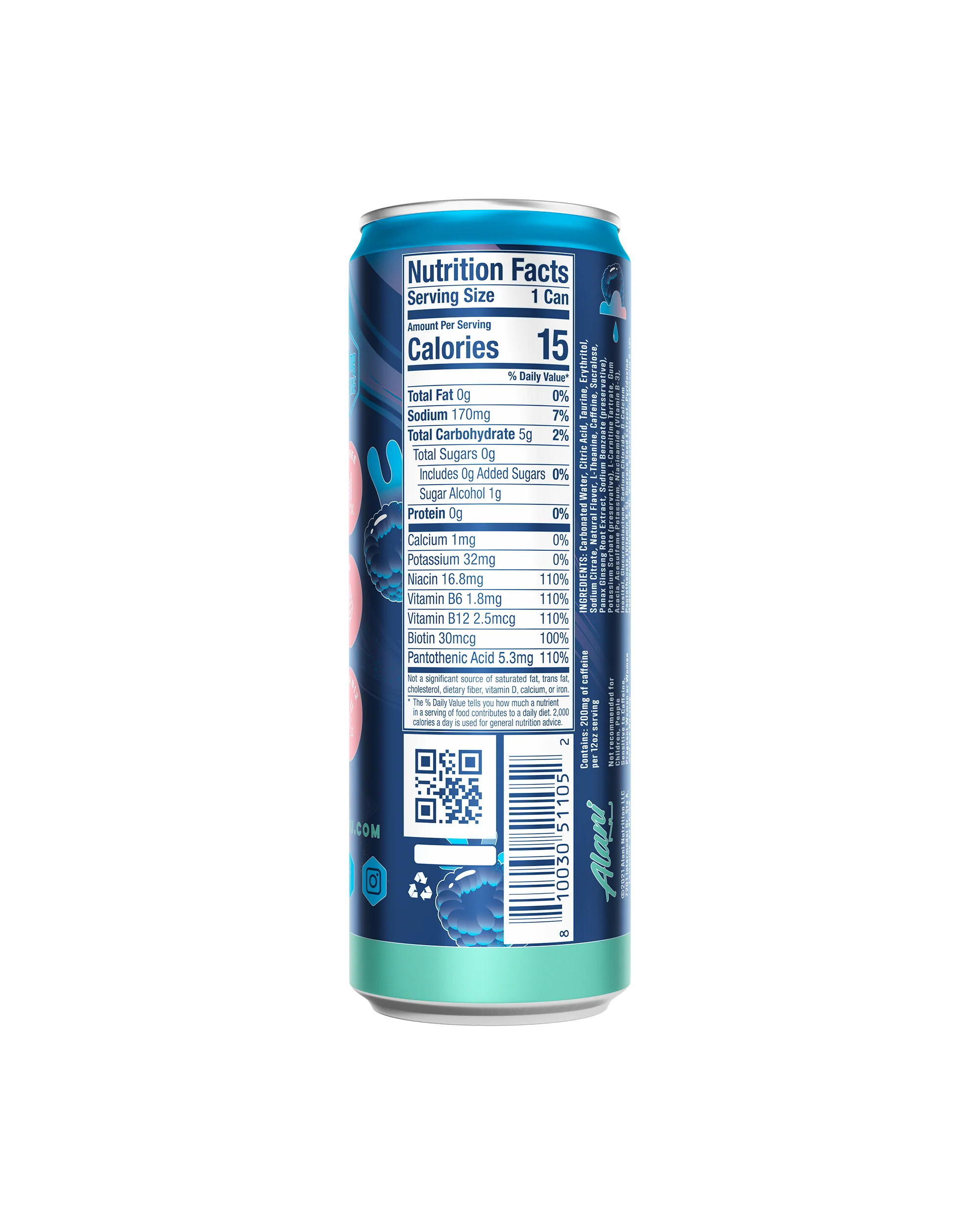 Alani Nu Featured Energy Drink - Breezeberry - Image 3