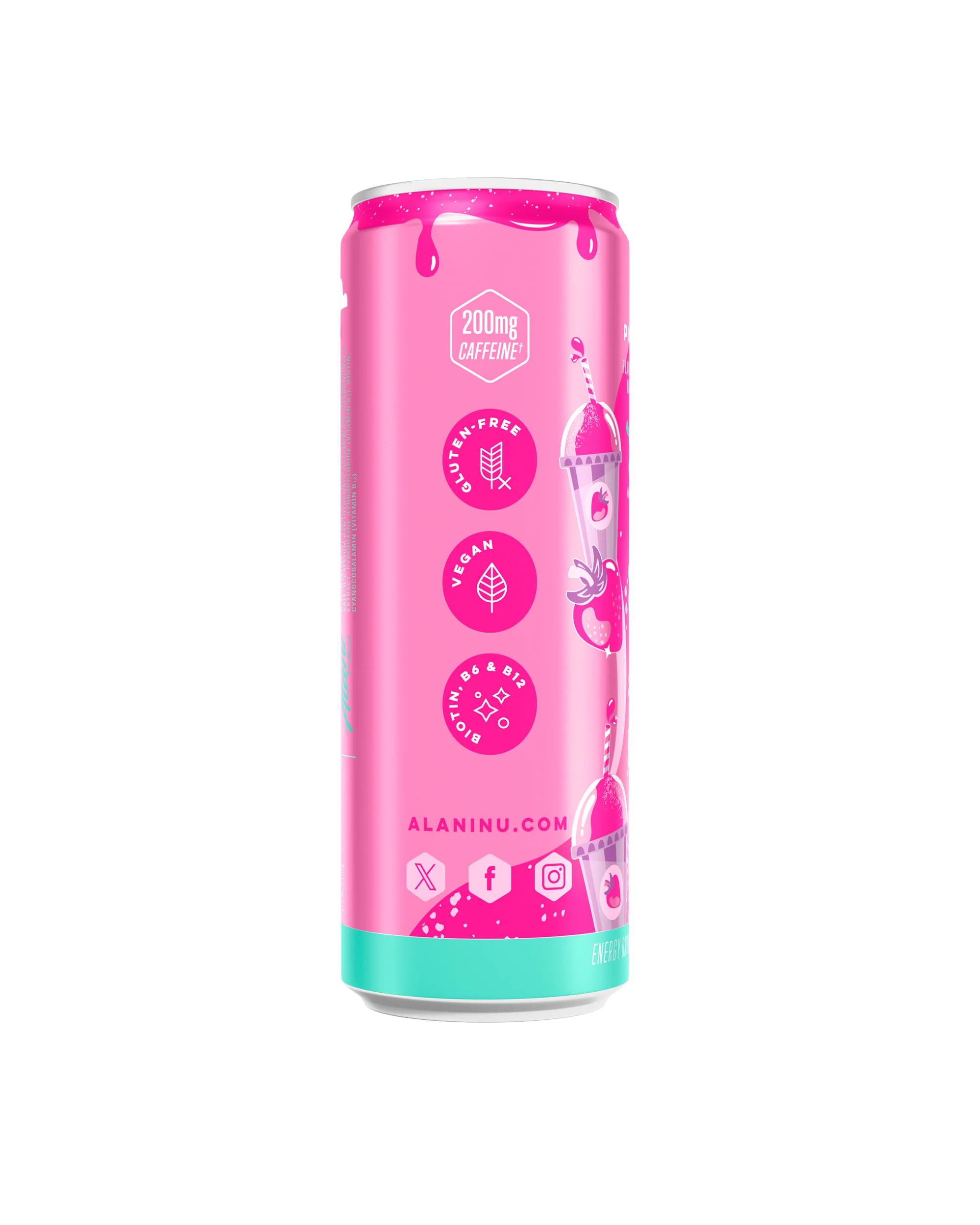 Alani Nu Featured Energy Drink - Pink Slush - Image 4