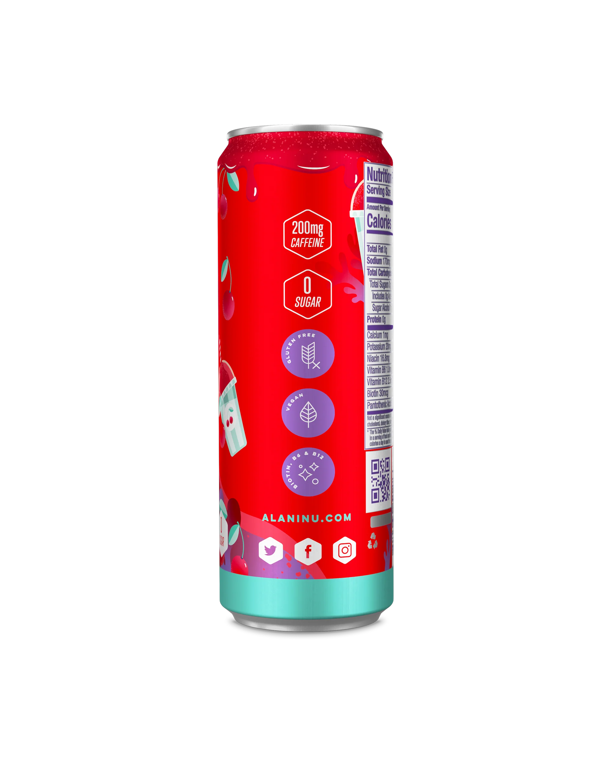 Alani Nu Featured Energy Drink - Cherry Slush - Image 2