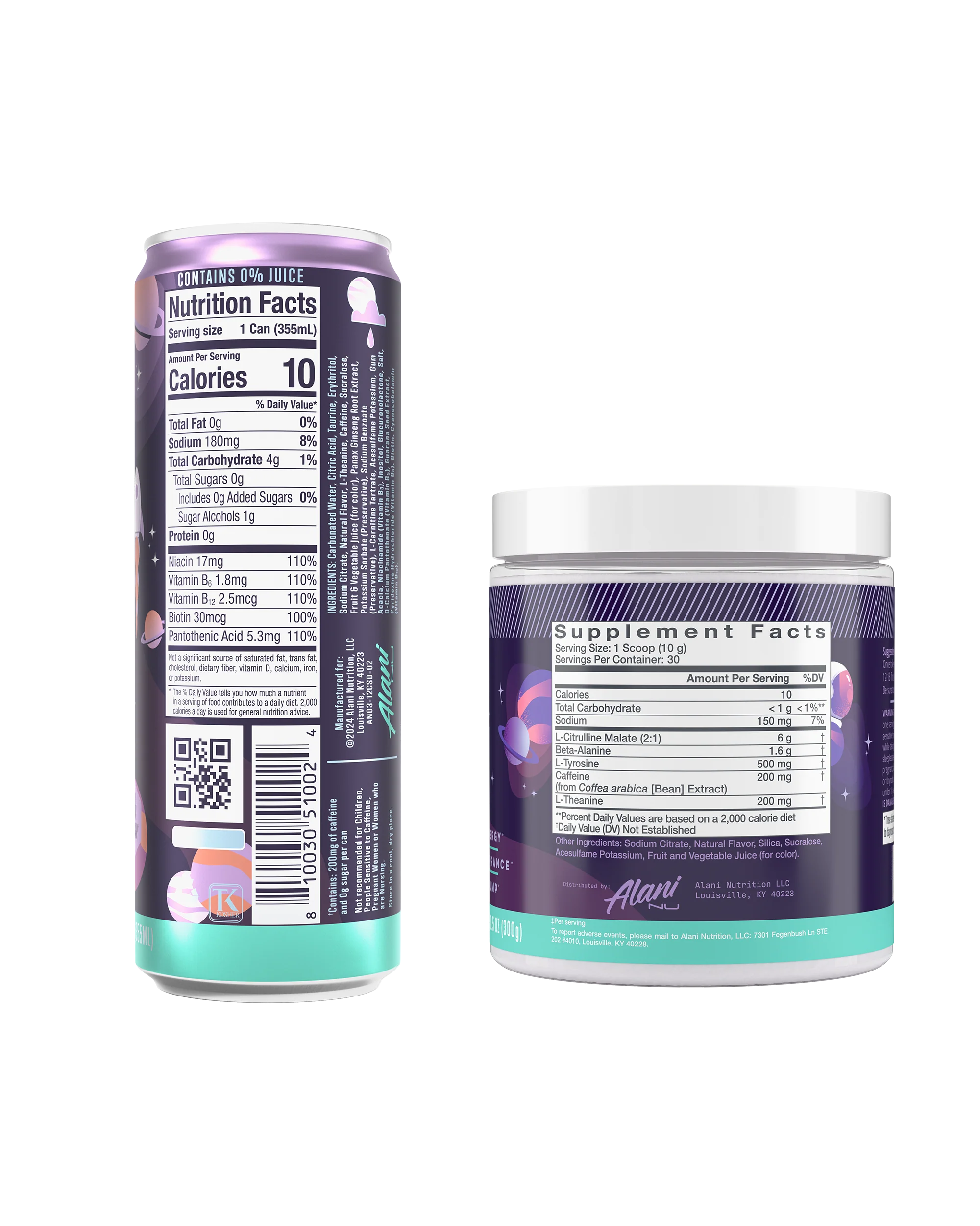 Alani Nu Featured Energy Drink & Pre-Workout - Cosmic Stardust - Image 3