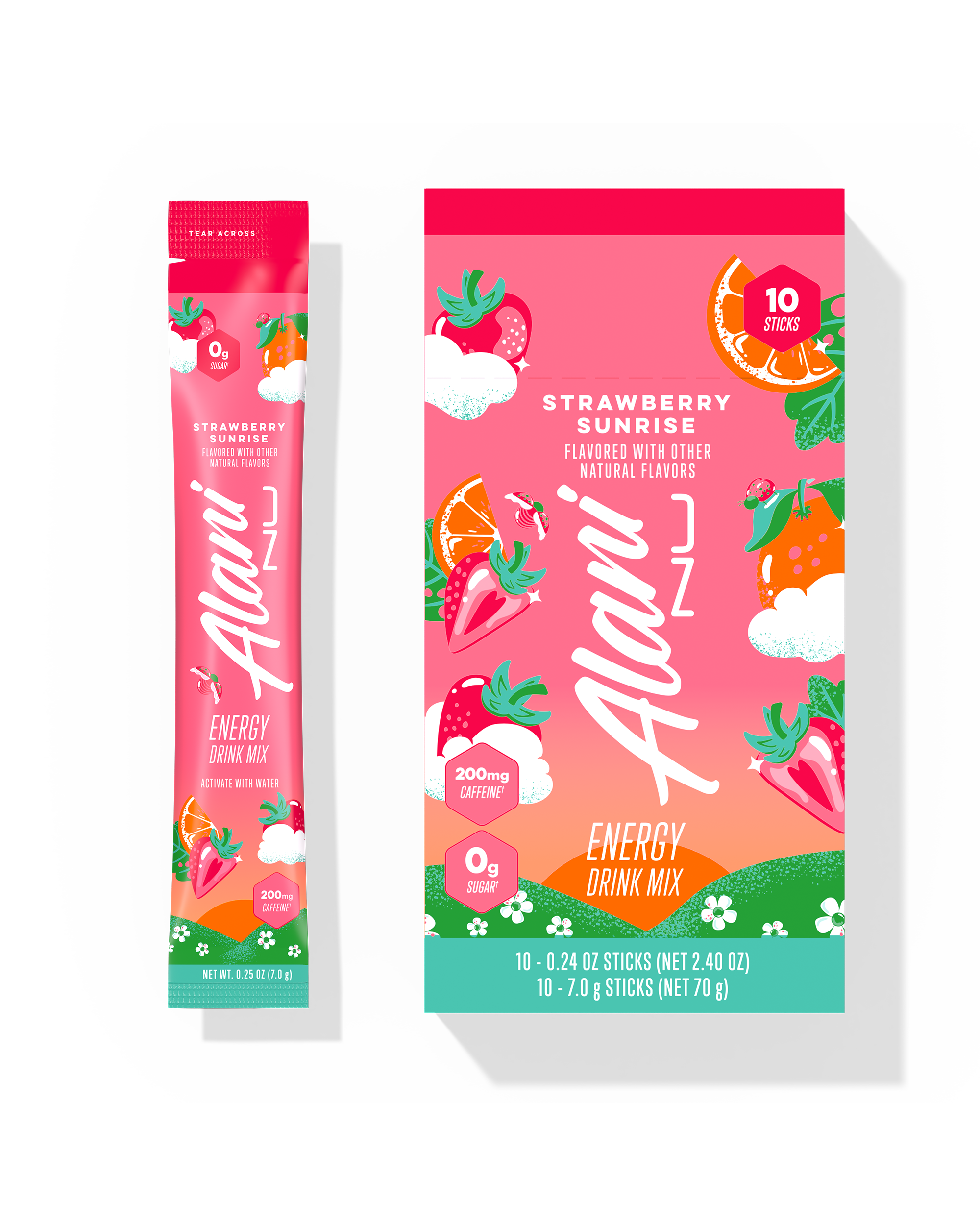 Alani Nu Featured energy sticks - strawberry sunrise