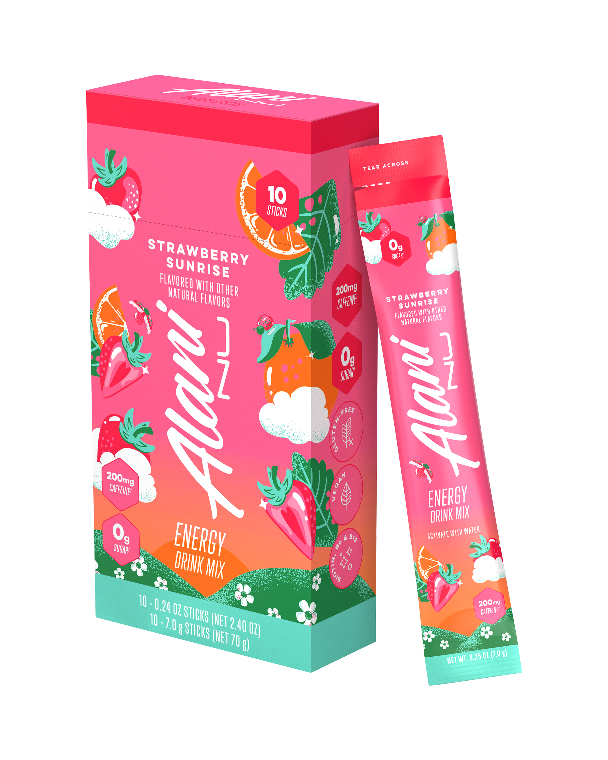 Alani Nu Featured energy sticks - strawberry sunrise - Image 2