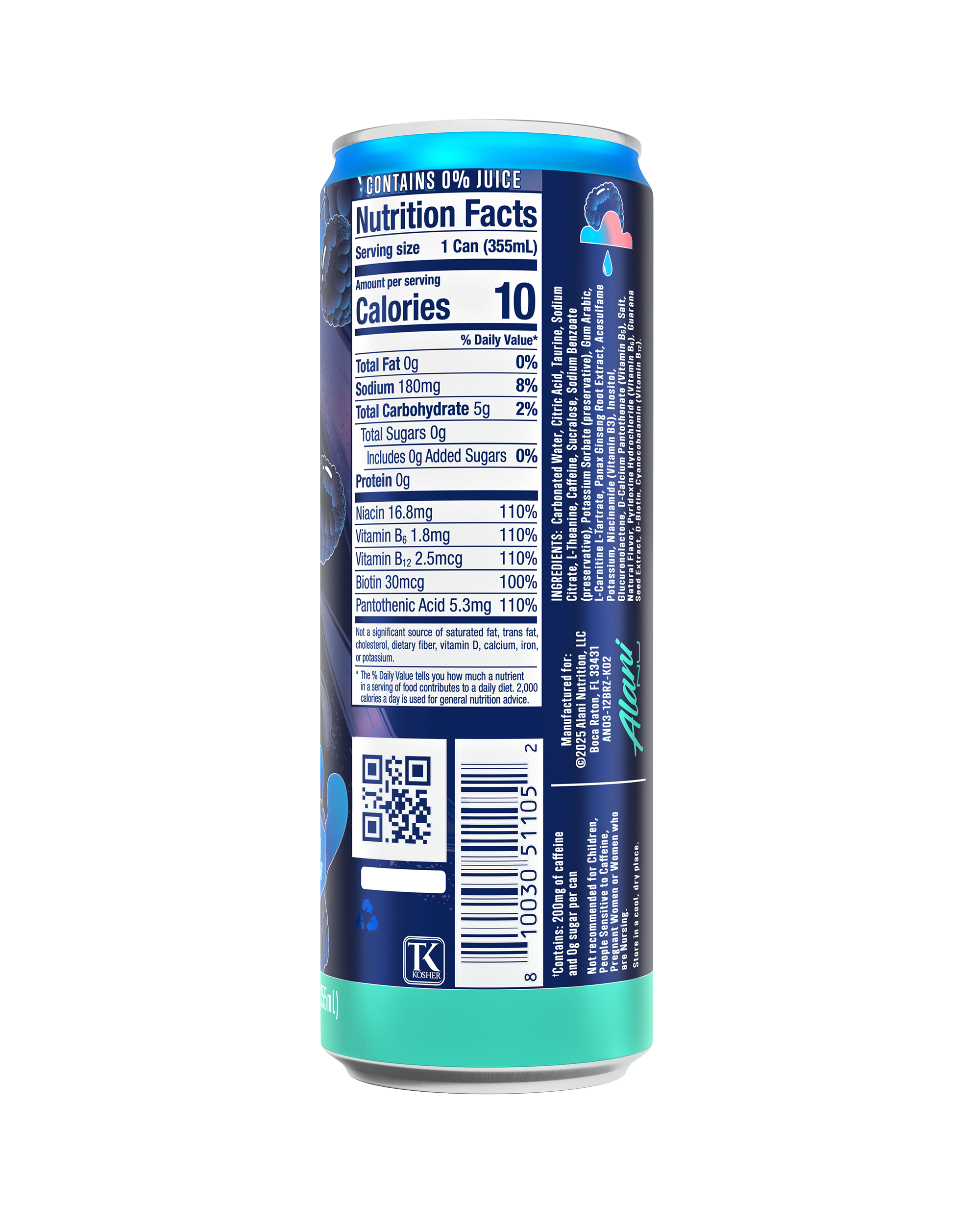 Alani Nu Featured energy drink - breezeberry - Image 3