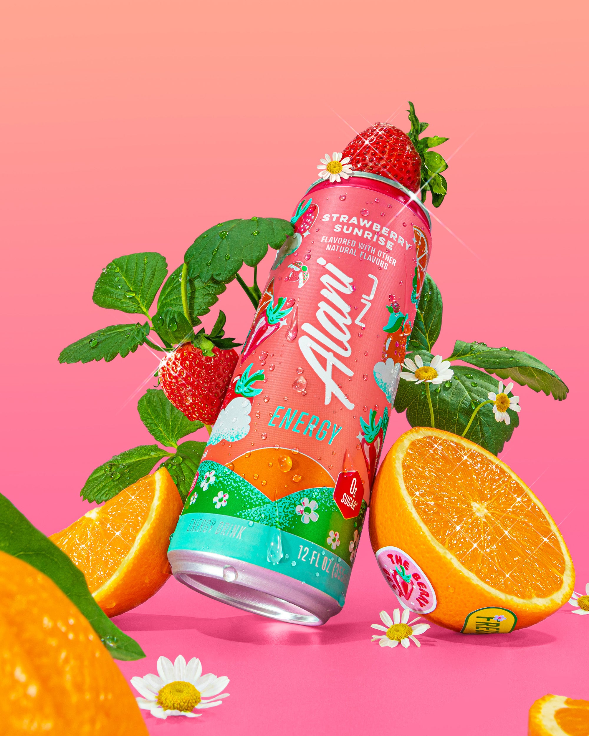 Alani Nu Featured energy drink - strawberry sunrise - Image 4