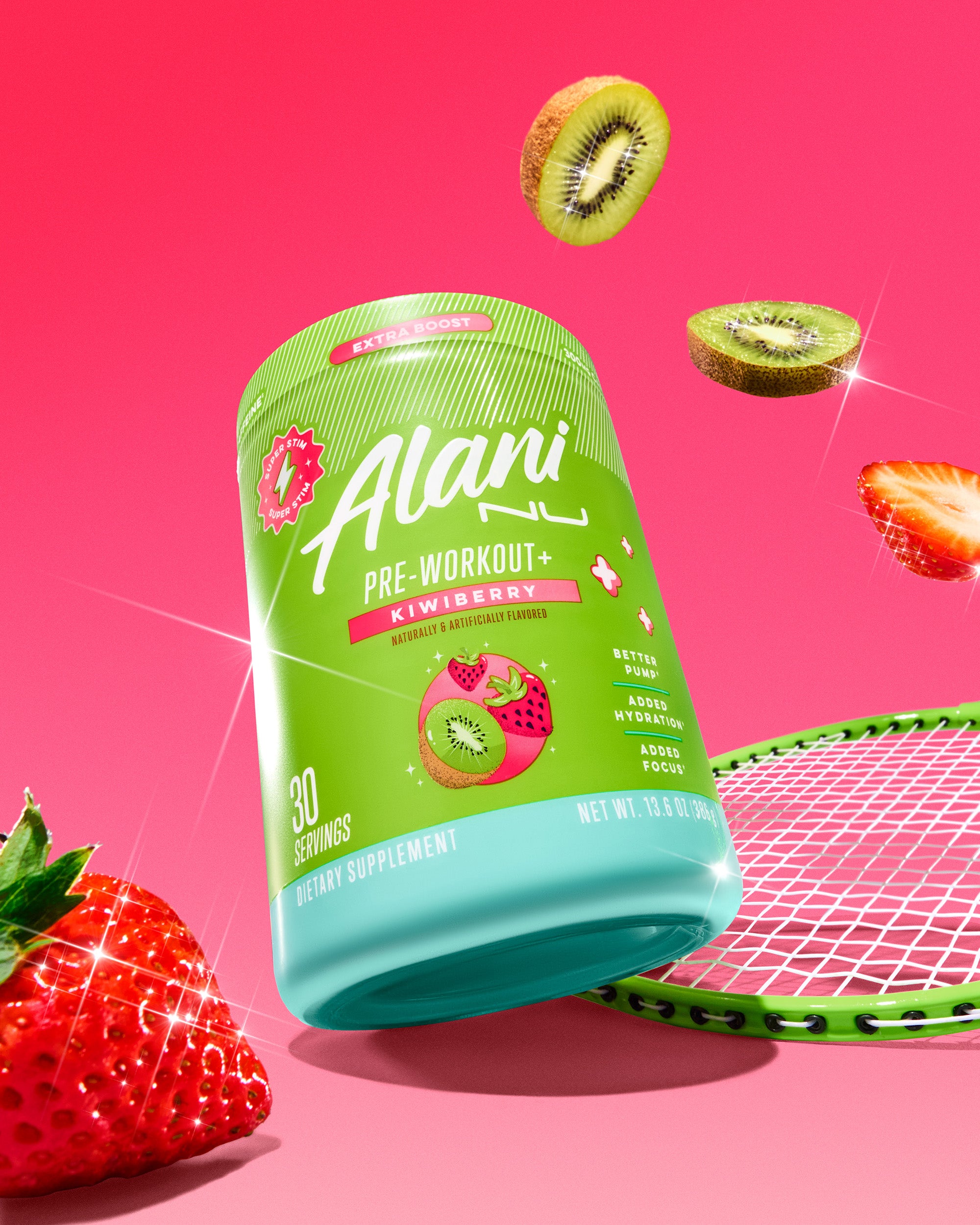 Alani Nu Featured pre-workout+ - kiwiberry - Image 4