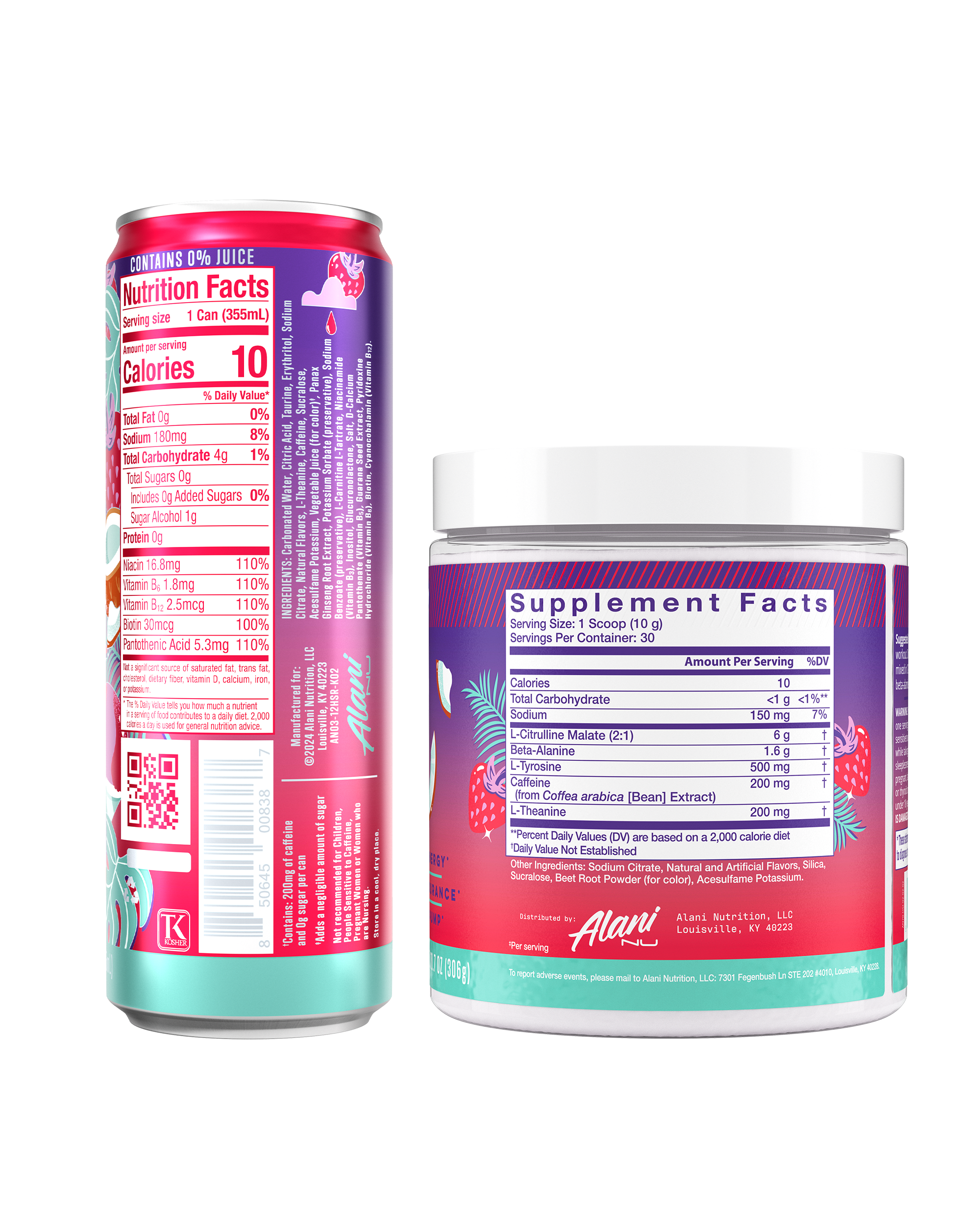 Alani Nu Featured energy drink & pre-workout - hawaiian shaved ice - Image 3
