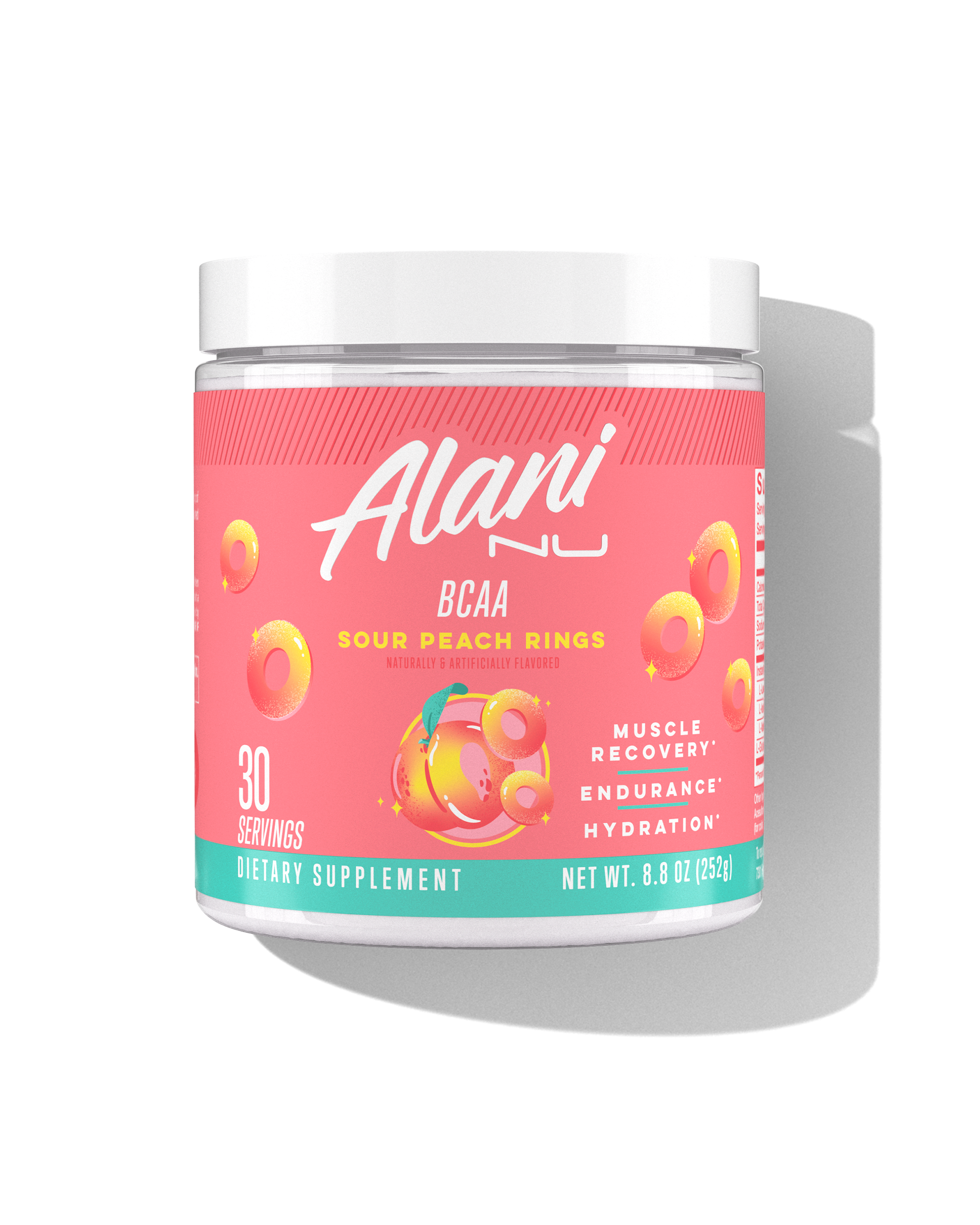 Alani Nu Featured bcaa - sour peach rings