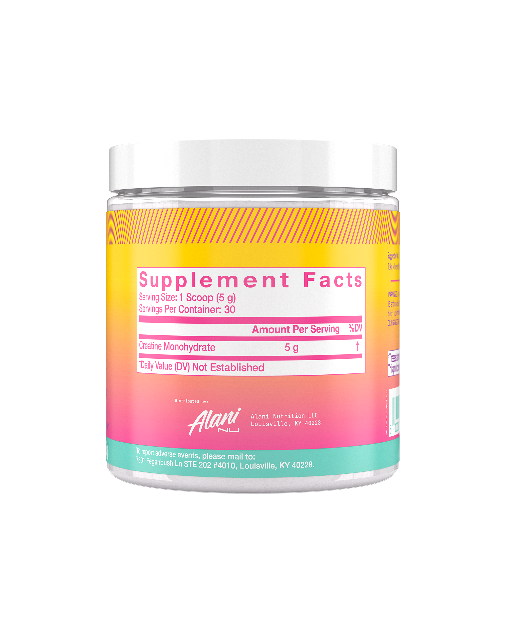 Alani Nu Featured unflavored creatine - Image 2