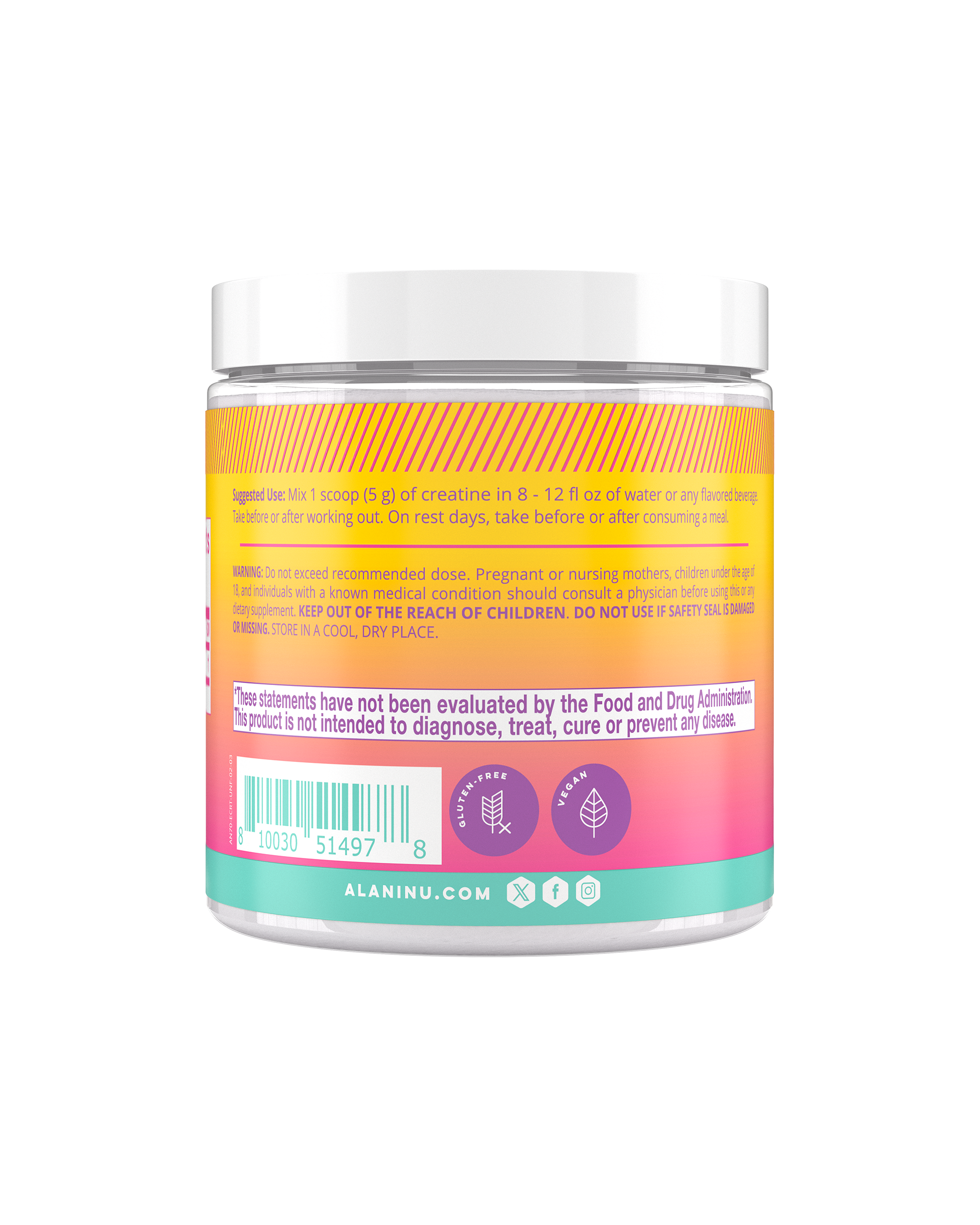 Alani Nu Featured unflavored creatine - Image 3