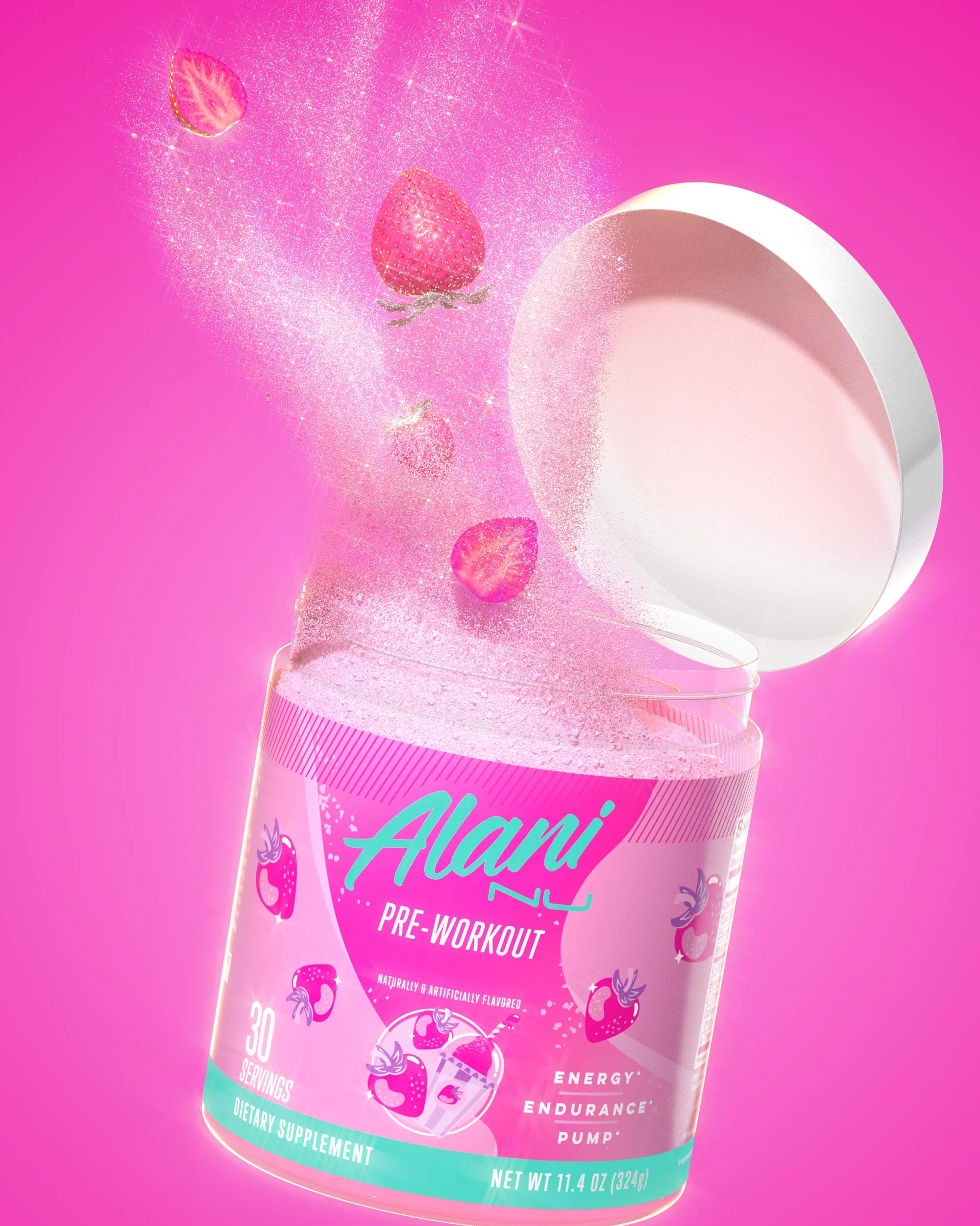 Alani Nu Featured Pre-Workout - Pink Slush - Image 4