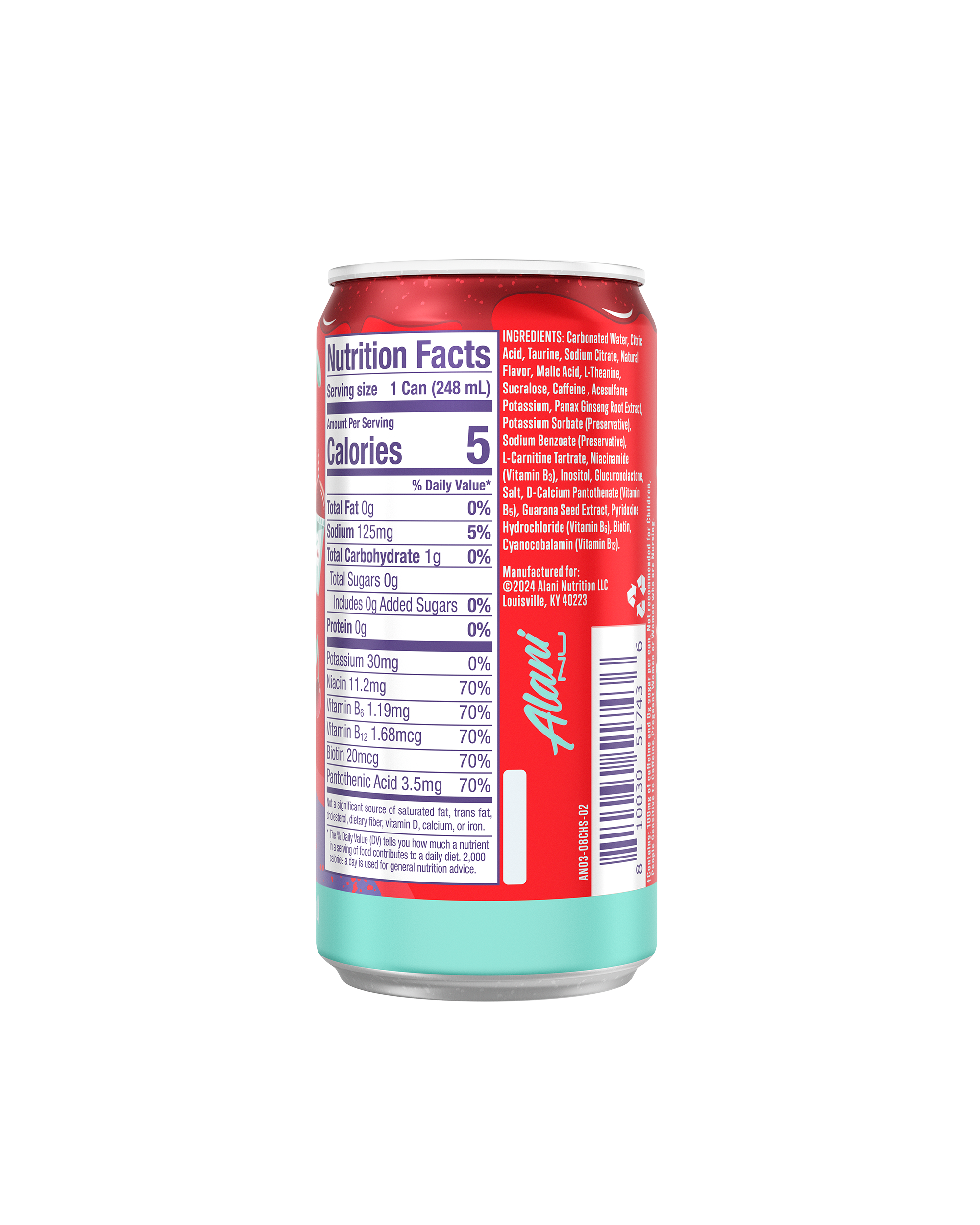 Alani Nu Featured mini energy - cherry slush - Image 3